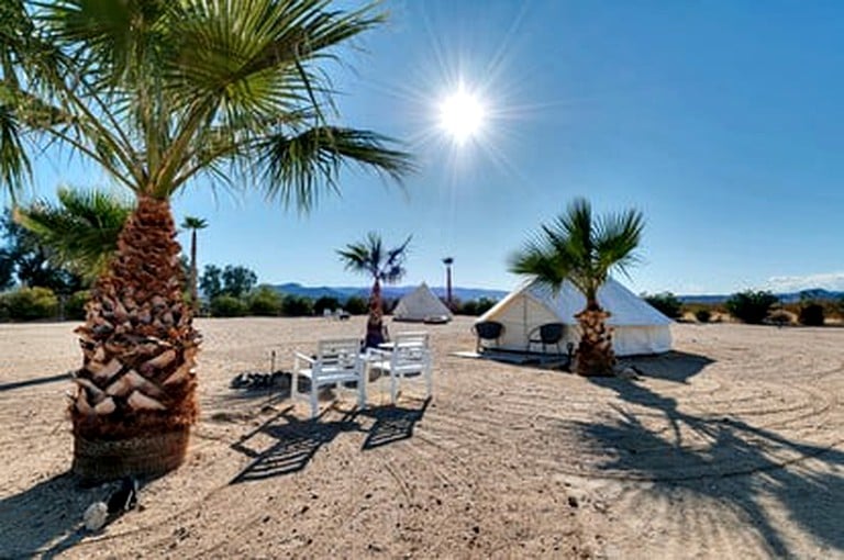 CLONED Magical Joshua Tree Accommodation with Pool Perfect for Glamping in California | Yurts (Joshua Tree, California, United States of America)