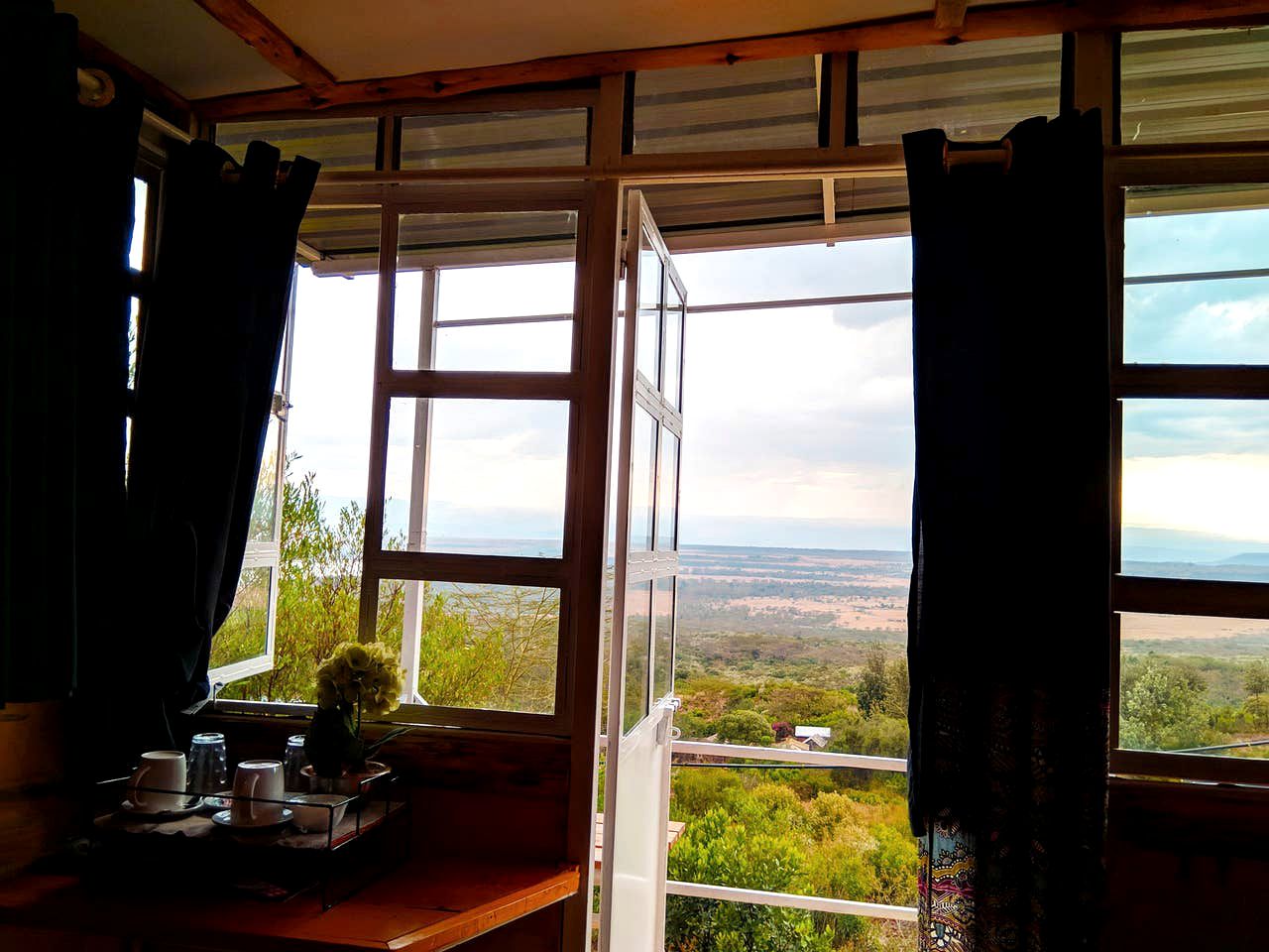 Cozy Vacation Rental with Sweeping Views of the African Landscape near Nakuru in Kenya