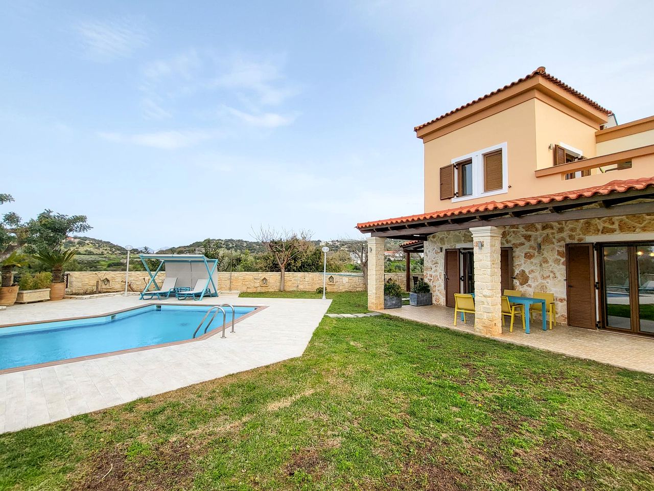Outstanding Villa with Swimming Pool in Rethymno, Crete