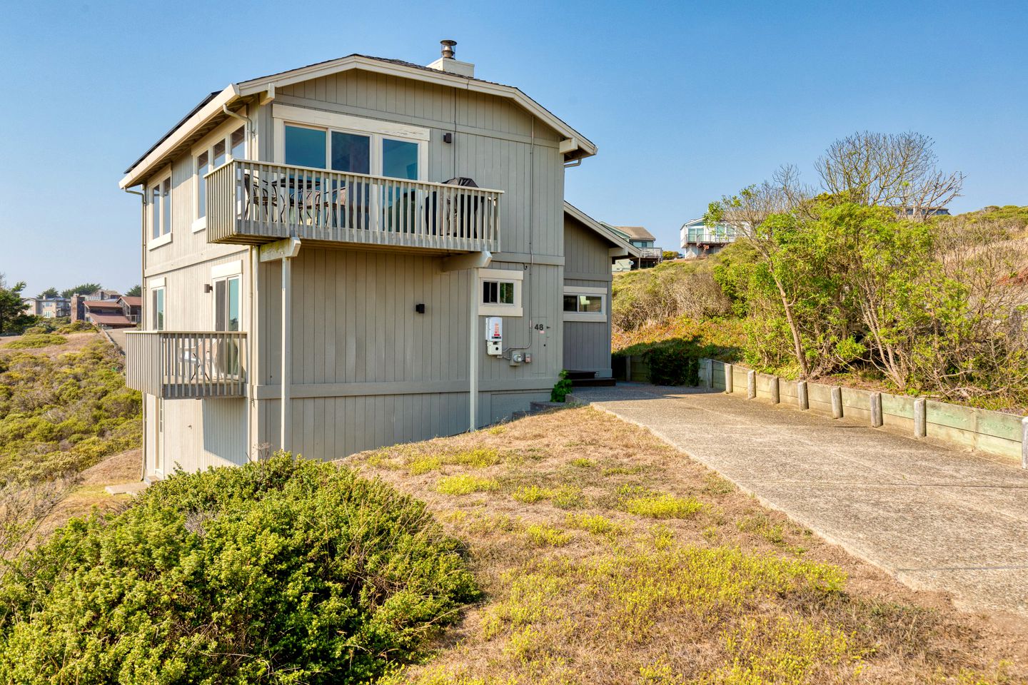Gorgeous California getaway at this Dillon Beach rental, right on the coast with amazing views.