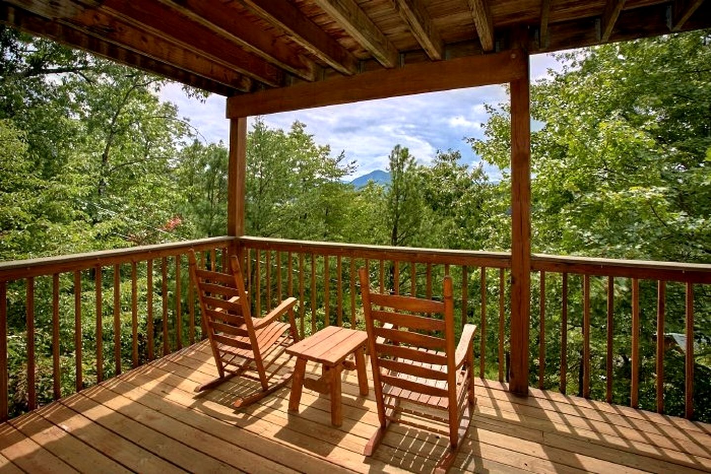 Secluded Cabin with Gorgeous Vistas and Hot-tub in Sevierville, Tennessee