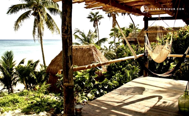 Cottages In Mexico Tulum Beachfront Beach Cabanas Mexico Photo Of Air Conditioned Beach Cabana In Tulum