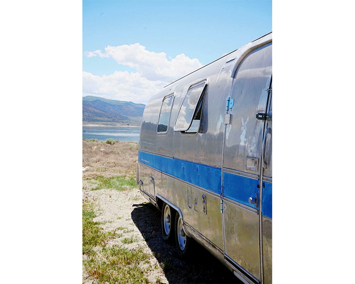 Beautifully Refurbished Airstream on Yuba Lake for a Unique Getaway in Nature in Utah