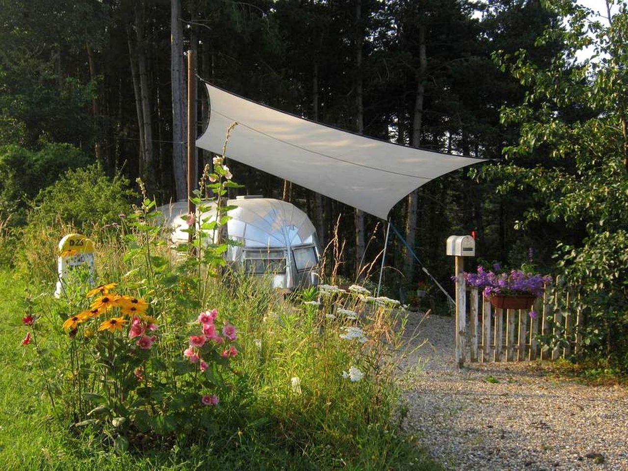 Classic Airstream Rental for a Glamping Getaway near the Pyrenees in France