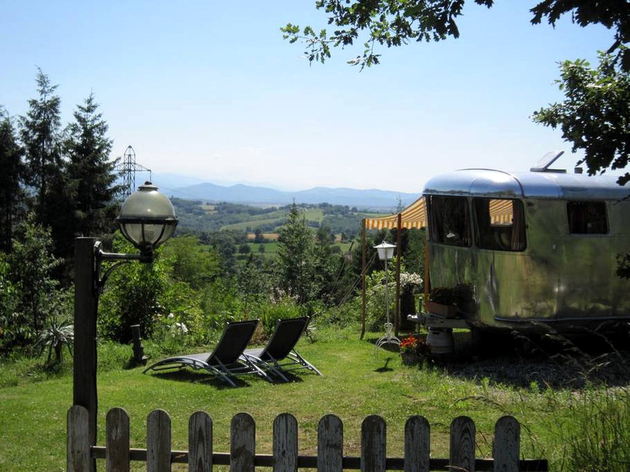 Charming Vintage Airstream near the Town of Mirepoix, France