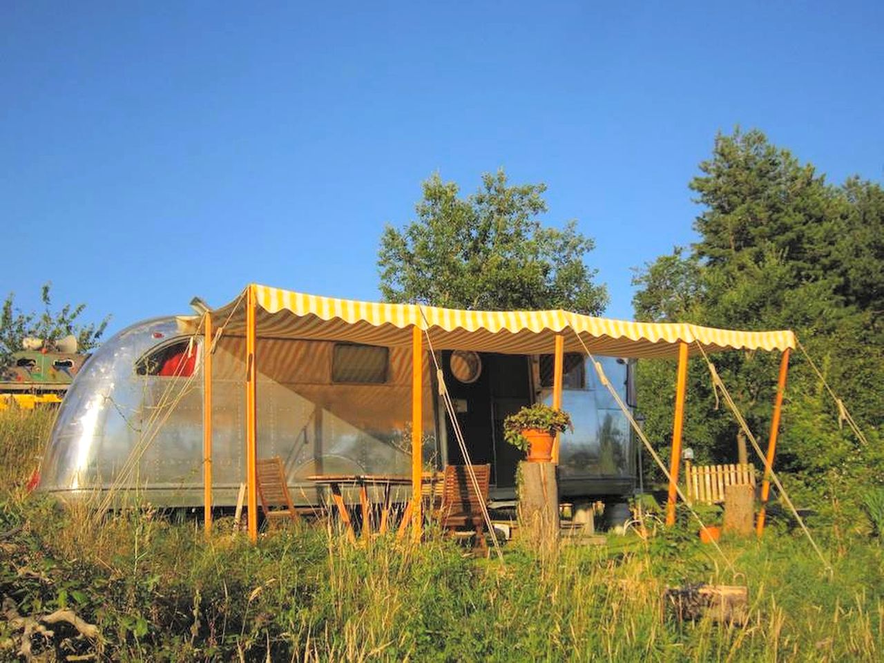 Charming Vintage Airstream near the Town of Mirepoix, France