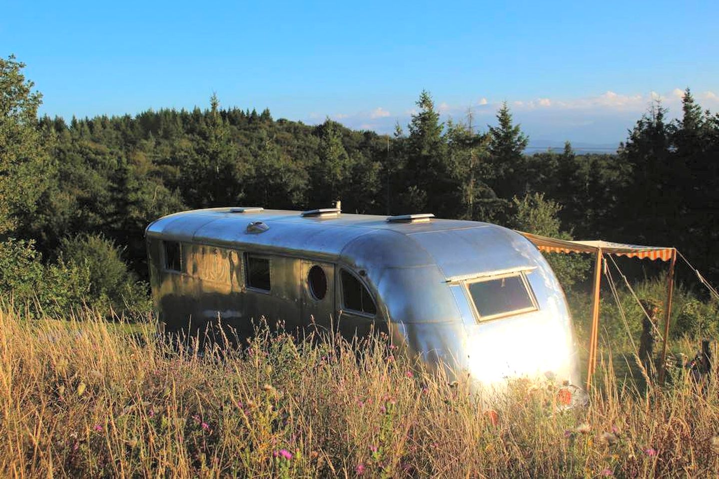 Charming Vintage Airstream near the Town of Mirepoix, France