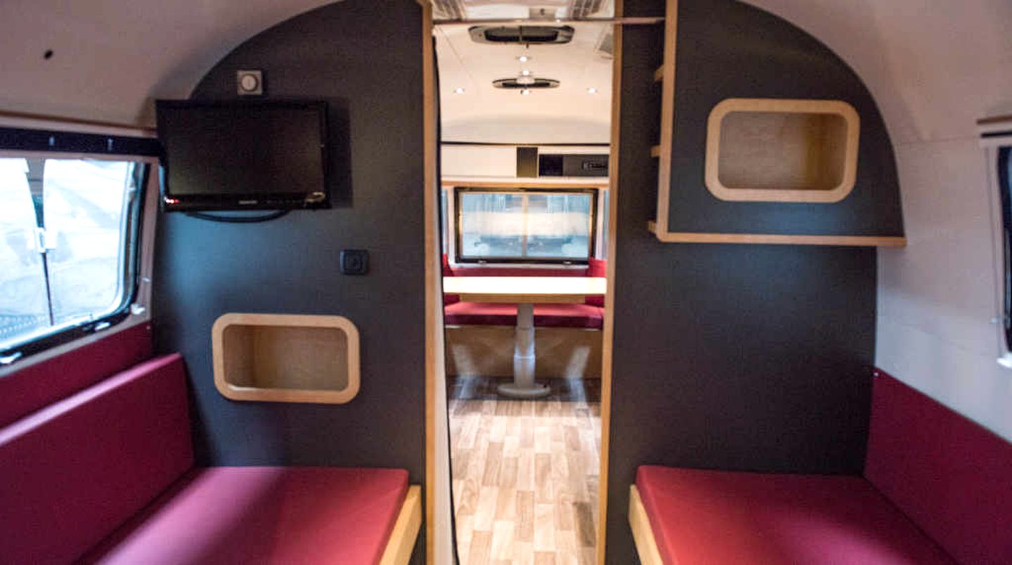 Luxury Campervan Rental with a Stylish Interior near the Golden Valley, England