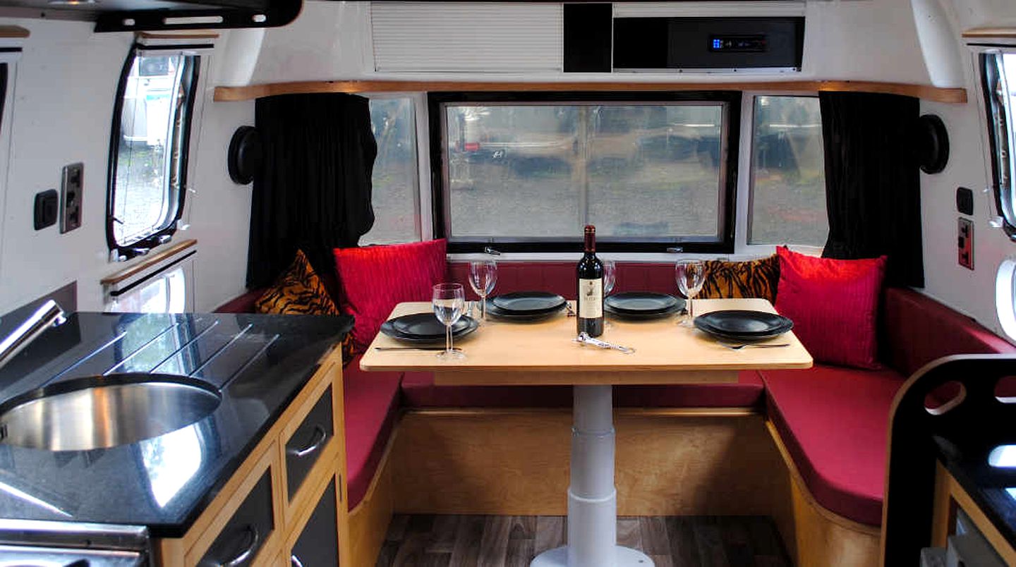 Luxury Campervan Rental with a Stylish Interior near the Golden Valley, England