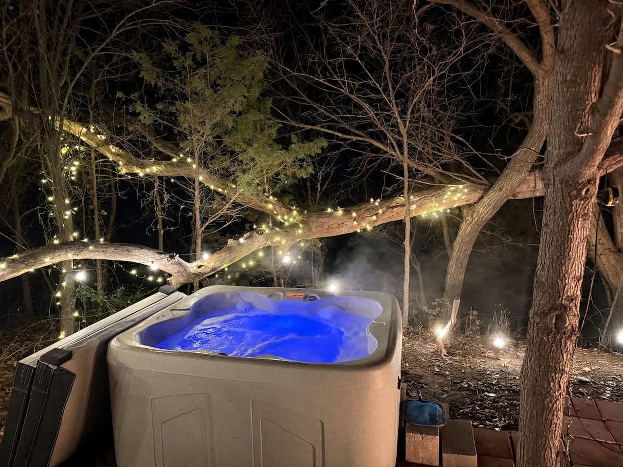 Scenic Airstream with Hot Tub and Firepit, Perfect for a Romantic Glamping Getaway for Couples