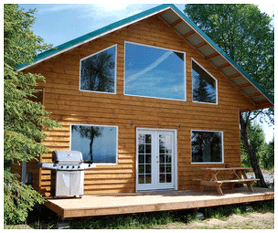 Family Cabin Rental overlooking Cook Inlet, Alaska