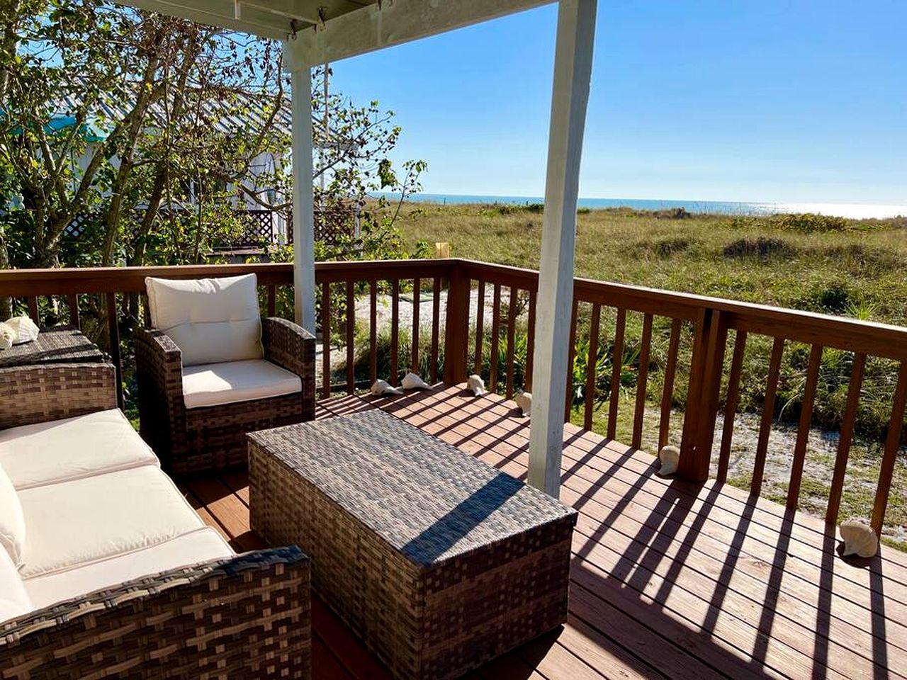Peaceful Cottage with Incredible Water Views on Little Gasparilla Island for a Quiet Escape by the Beach in Florida