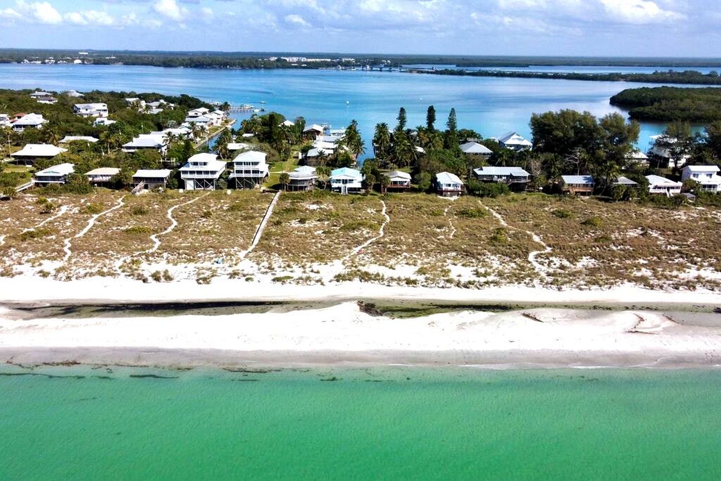 Peaceful Cottage with Incredible Water Views on Little Gasparilla Island for a Quiet Escape by the Beach in Florida