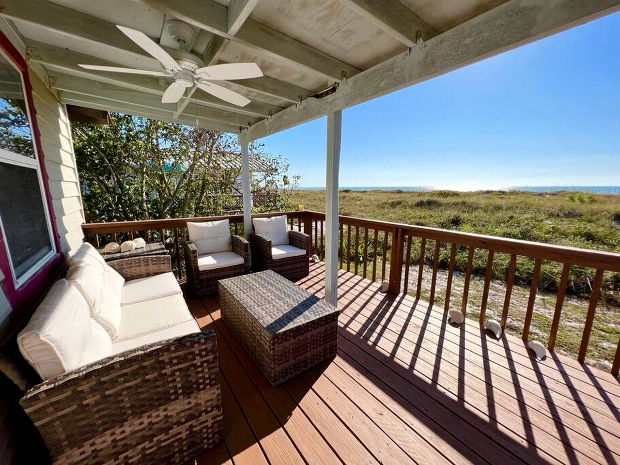 Peaceful Cottage with Incredible Water Views on Little Gasparilla Island for a Quiet Escape by the Beach in Florida