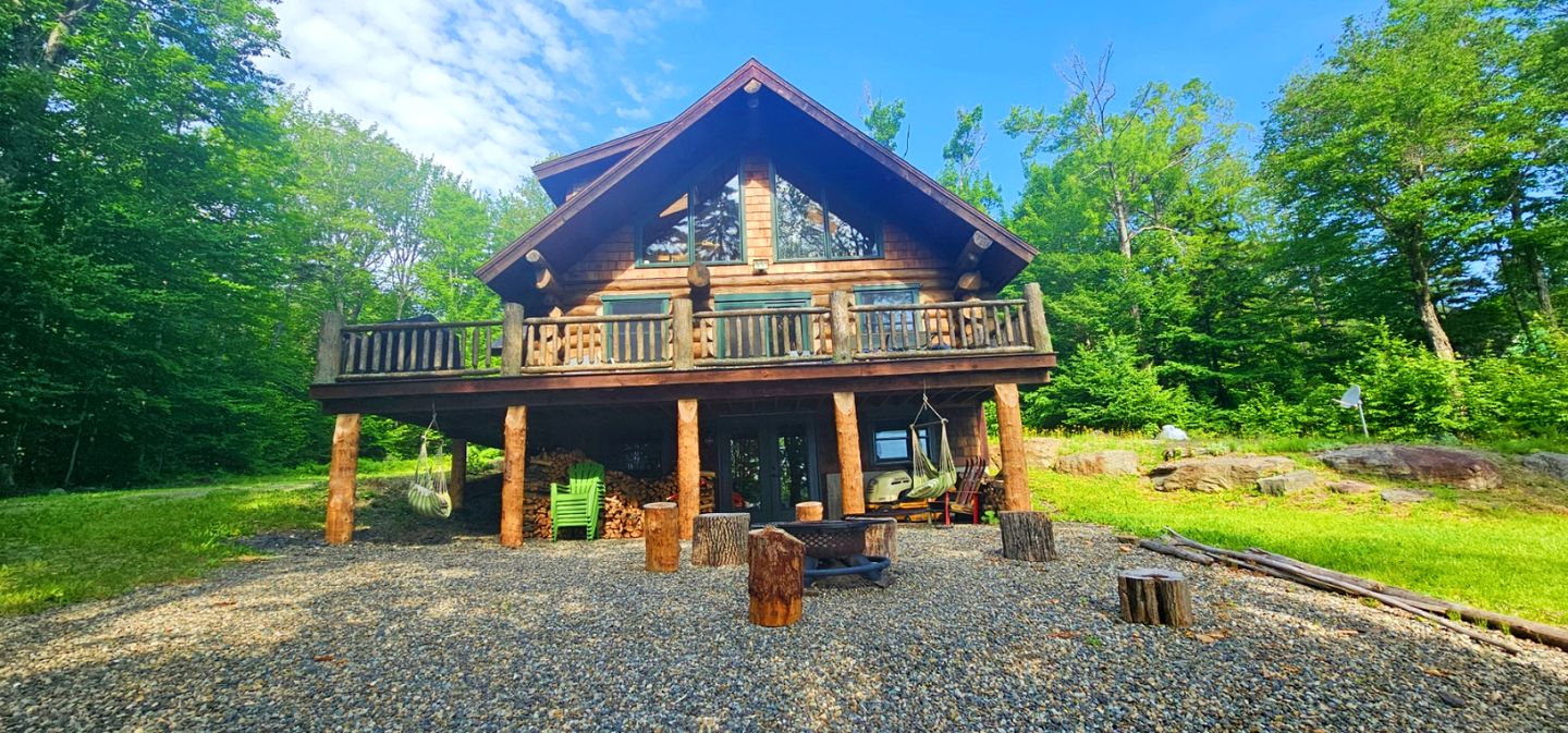 Vibrant Cabin Retreat Near Brassua Lake, Maine