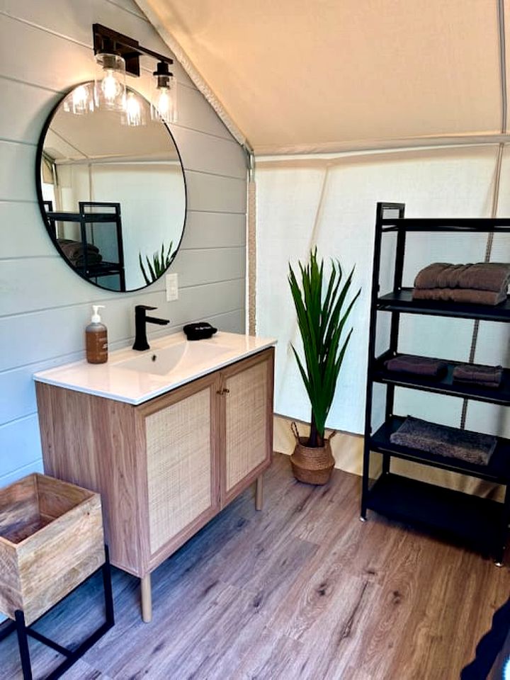 Entire Safari Tents Campground Ideal for Large Groups in Kentucky