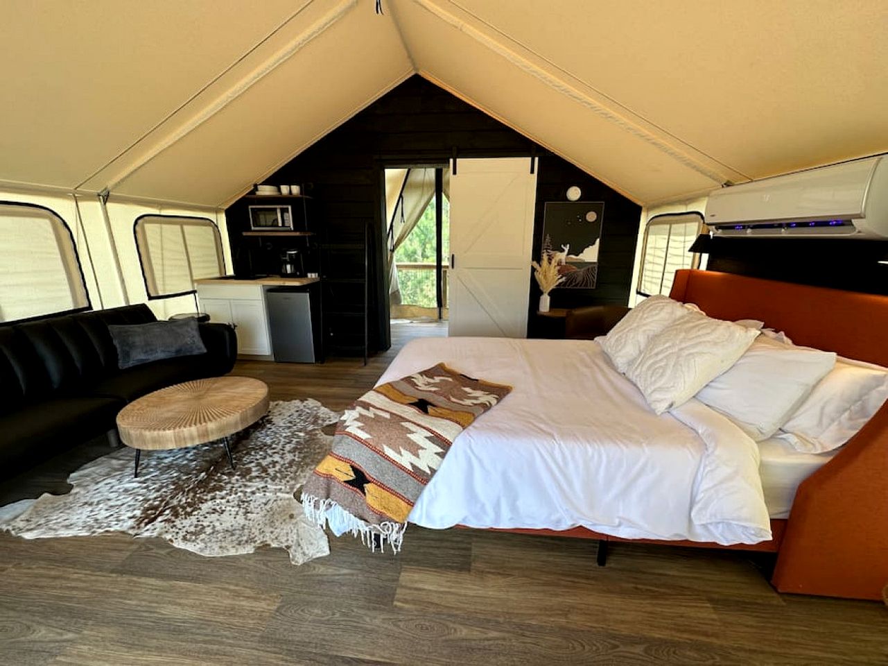 Entire Safari Tents Campground Ideal for Large Groups in Kentucky