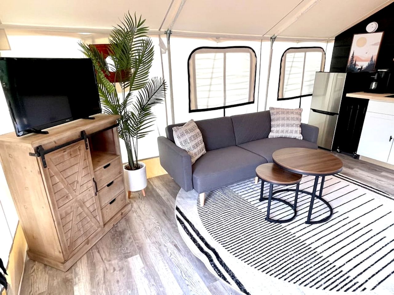 Entire Safari Tents Campground Ideal for Large Groups in Kentucky