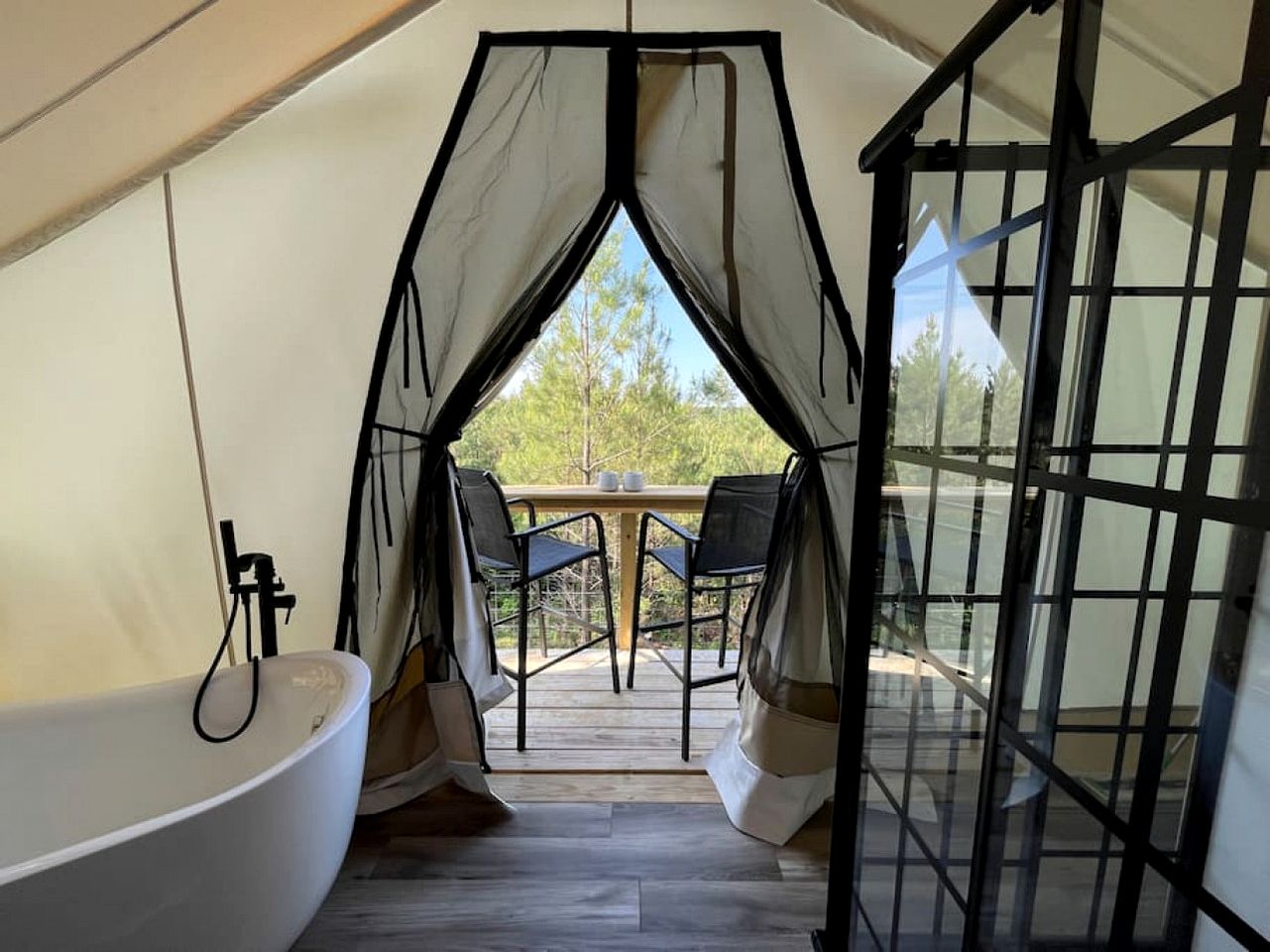 Entire Safari Tents Campground Ideal for Large Groups in Kentucky