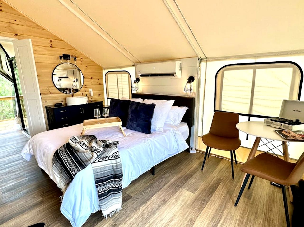 Entire Safari Tents Campground Ideal for Large Groups in Kentucky