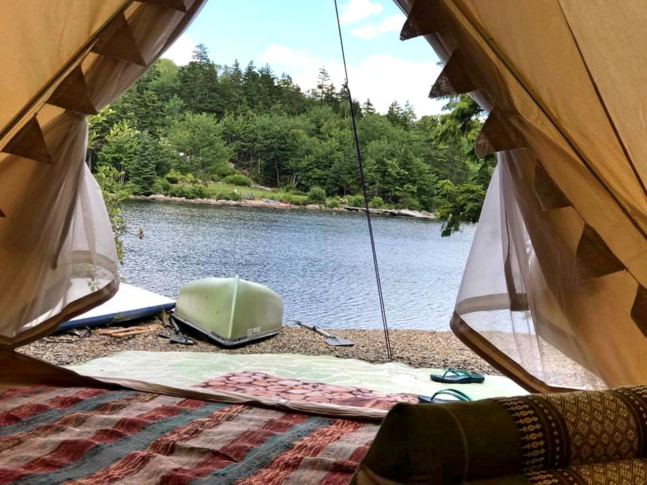 Adventure Camping LaHave Islands, Nova Scotia Glamping Hub