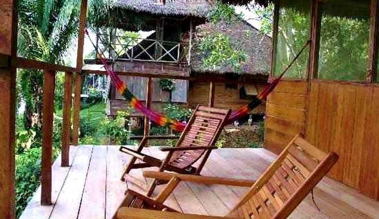 Huts (Puerto Maldonado, Madre de Dios, Peru)