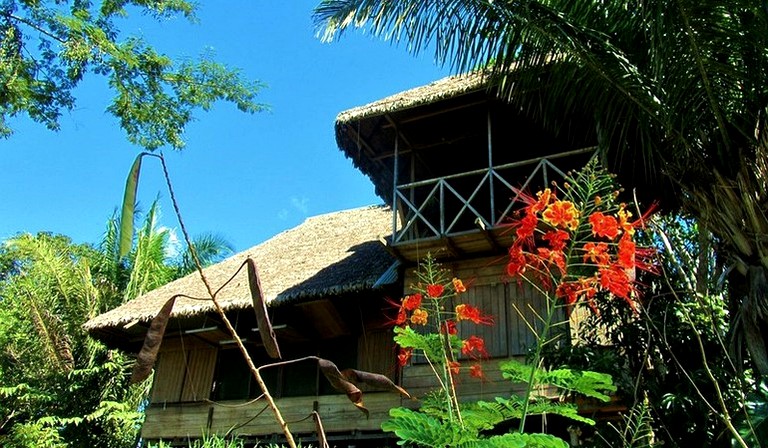 Huts (Puerto Maldonado, Madre de Dios, Peru)