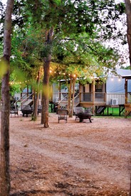 Alluring Tented Cabin on Geronimo Creek - Perfect Glamping Vacation Destination in Seguin, Texas