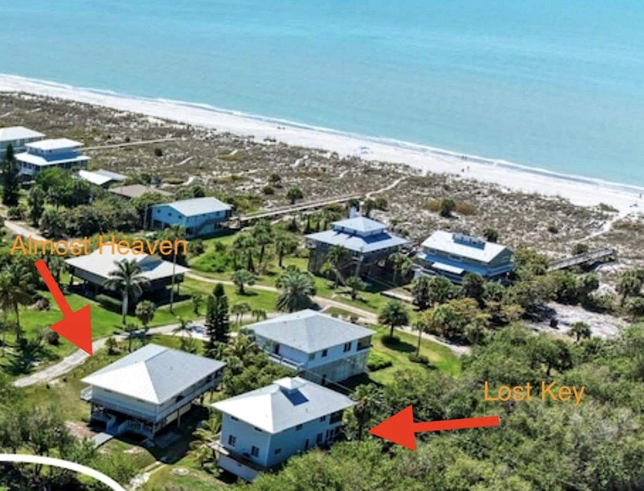 Spacious Family-Friendly Beach House with Dock Access near Little Gasparilla Island, Florida