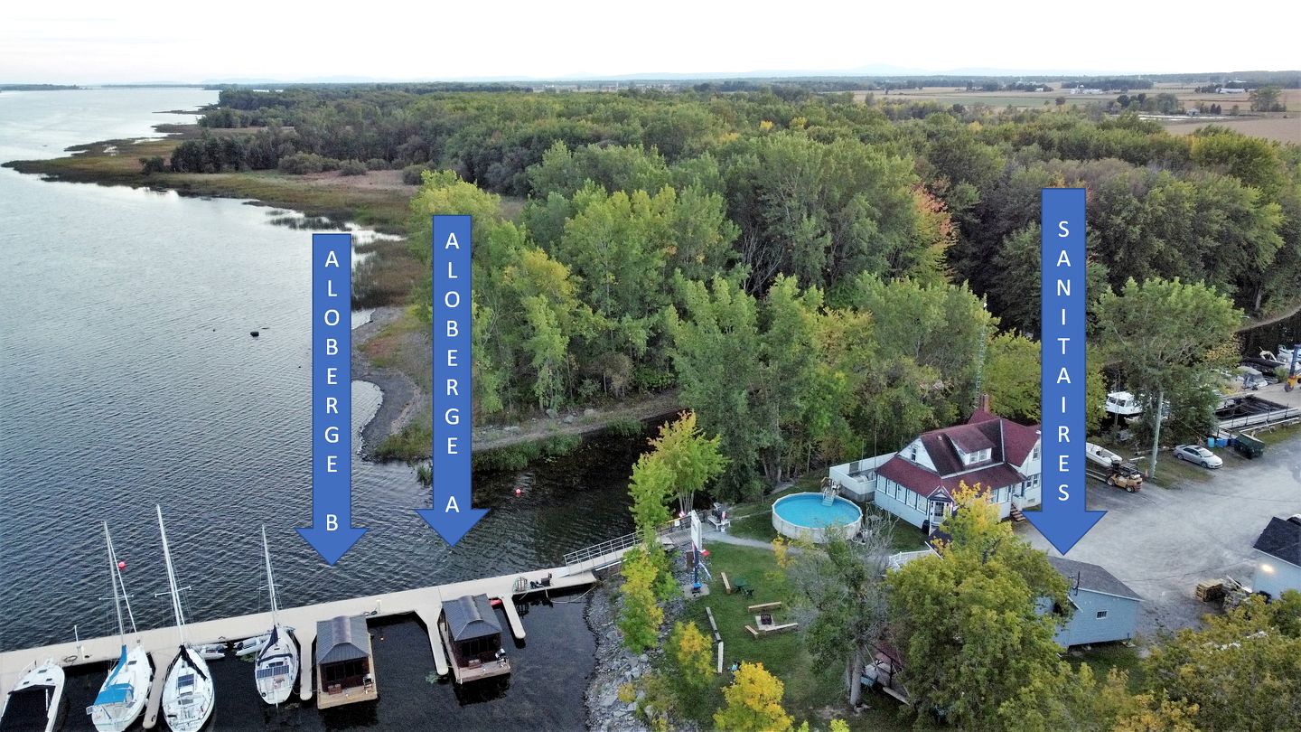 Impressive Floating Home with Great Lake Views in Ile-aux-Noix, Quebec