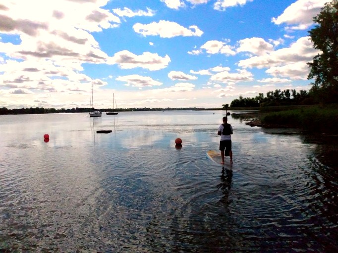 Floating Homes (Canada, Ile-aux-Noix, Quebec)