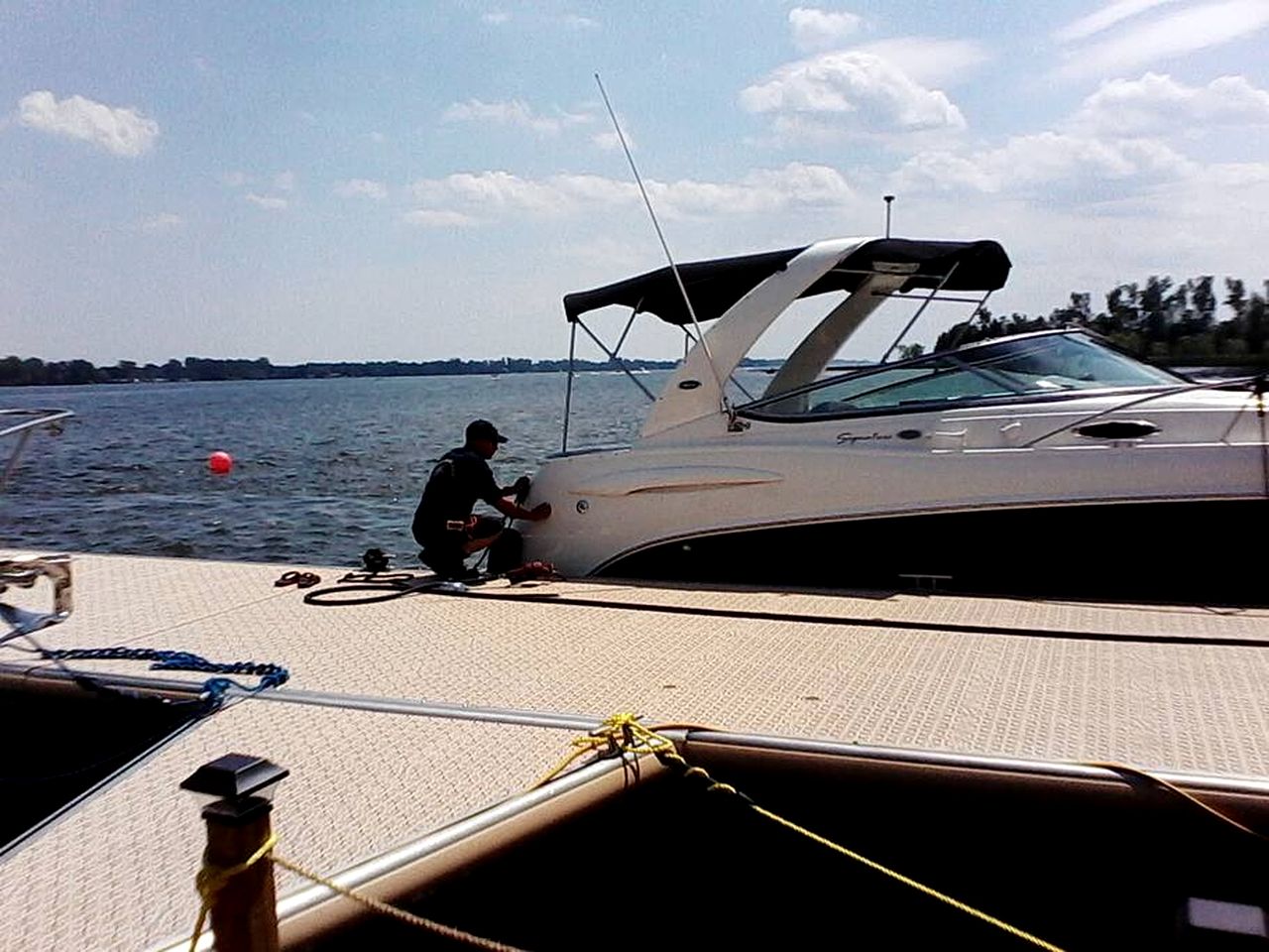 Stunning Floating Home Barbecue Provided in Ile-aux-Noix, Quebec