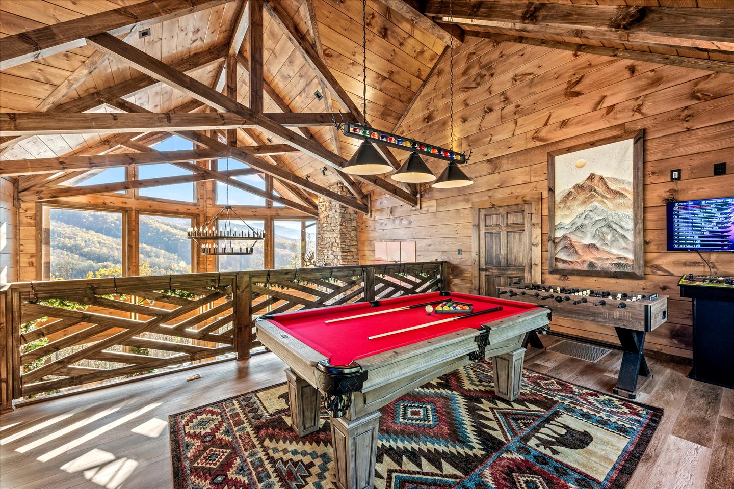 Stunning Cabin with Swimming Pool and Hot-tub in Gatlinburg, Tennessee