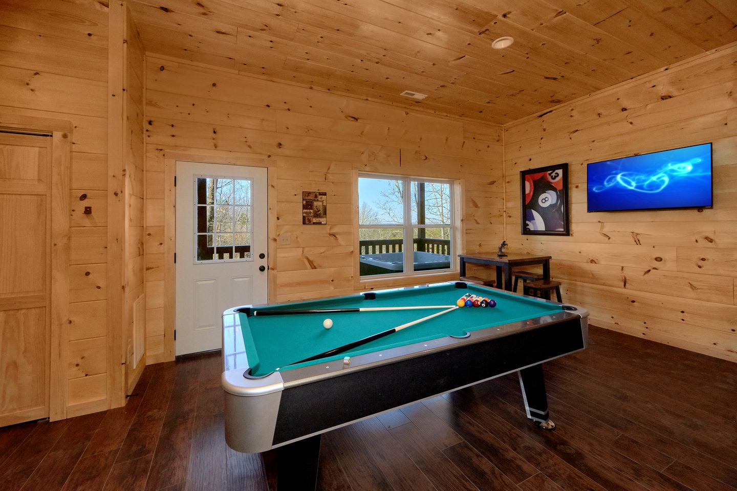 Cabin Rental with Heated Indoor Pool for Tennessee Glamping in Pigeon Forge