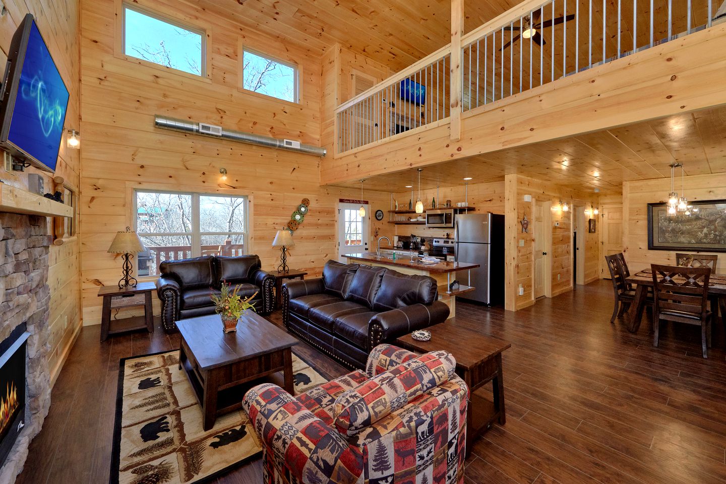 Cabin Rental with Heated Indoor Pool for Tennessee Glamping in Pigeon Forge