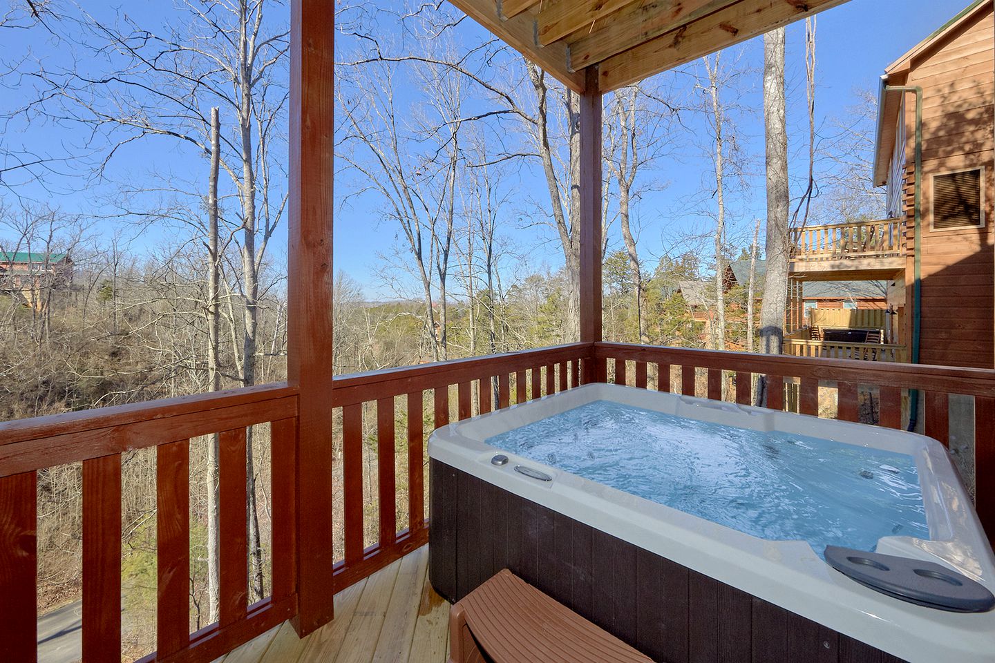 Cabin Rental with Heated Indoor Pool for Tennessee Glamping in Pigeon Forge