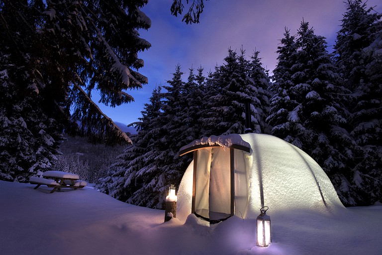 Tented Cabins (Mont-Saxonnex, Auvergne-Rhône-Alpes, France)