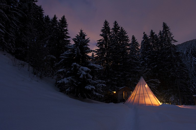 Tented Cabins (Mont-Saxonnex, Auvergne-Rhône-Alpes, France)