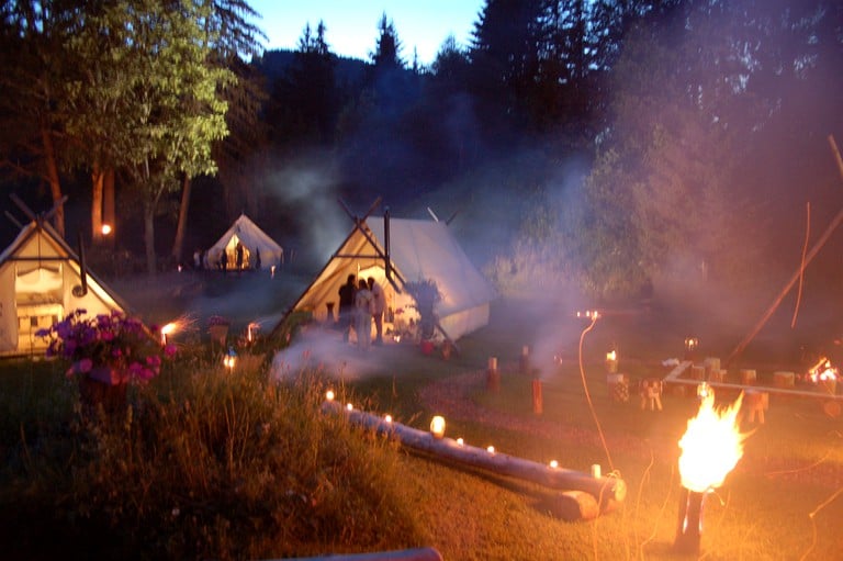 Tents (Mont-Saxonnex, Auvergne-Rhône-Alpes, France)