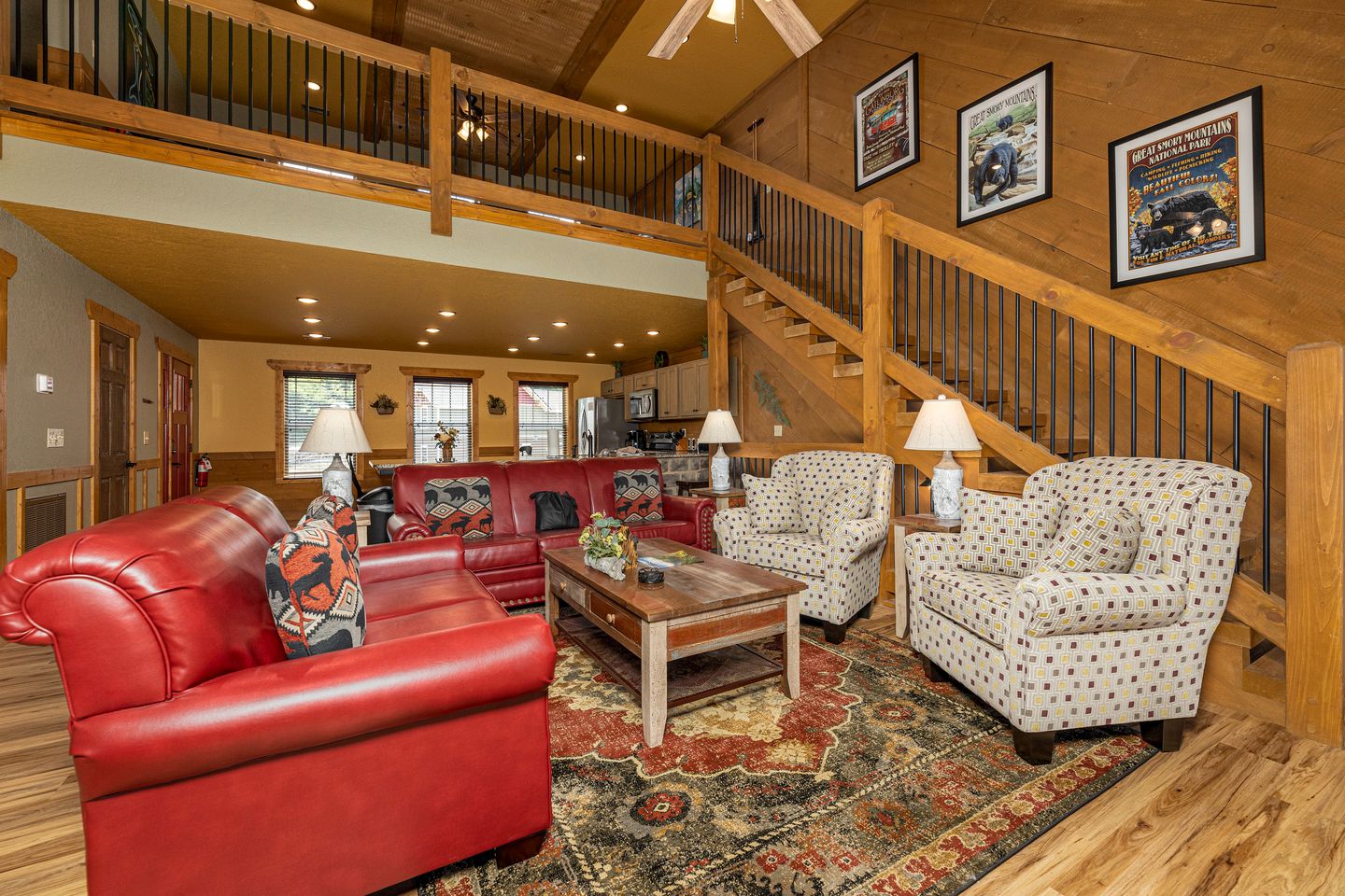 Spectacular Cabin with Exterior and Interior Pool, Sauna and Amazing Outdoor Area in Gatlinburg, Tennessee