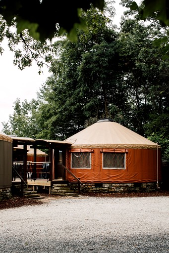 Yurts (United States of America, Bryson City, North Carolina)
