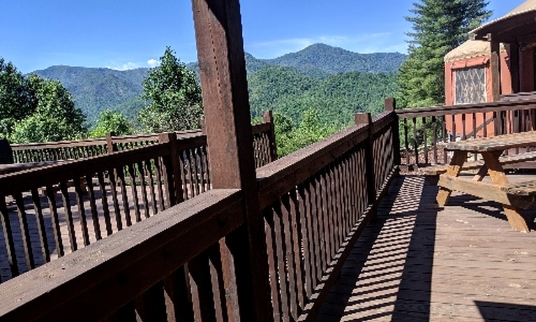 Yurts (United States of America, Bryson City, North Carolina)