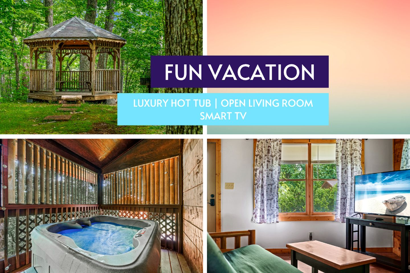 Amazing Cozy Cabin with Fireplace and Hot-tub in Sevierville, Tennessee