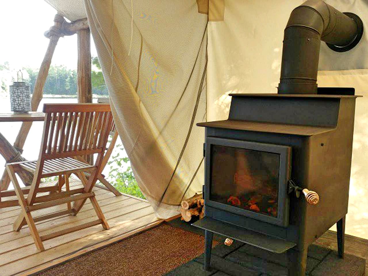 Amazing Lakefront Tent Rentals for a Secluded Glamping Getaway near Algonquin Park, Ontario