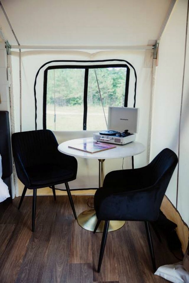 Amazing Luxurious Safari Tent with Sauna and Bath in Kentucky