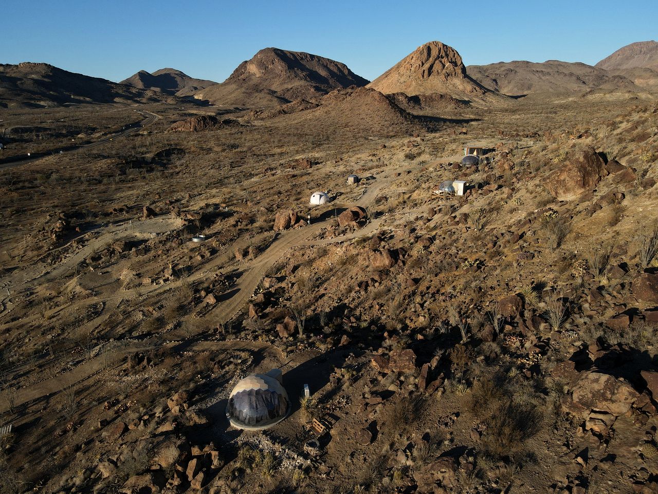 Amazing Secluded Cozy Dome in Terlingua, Texas