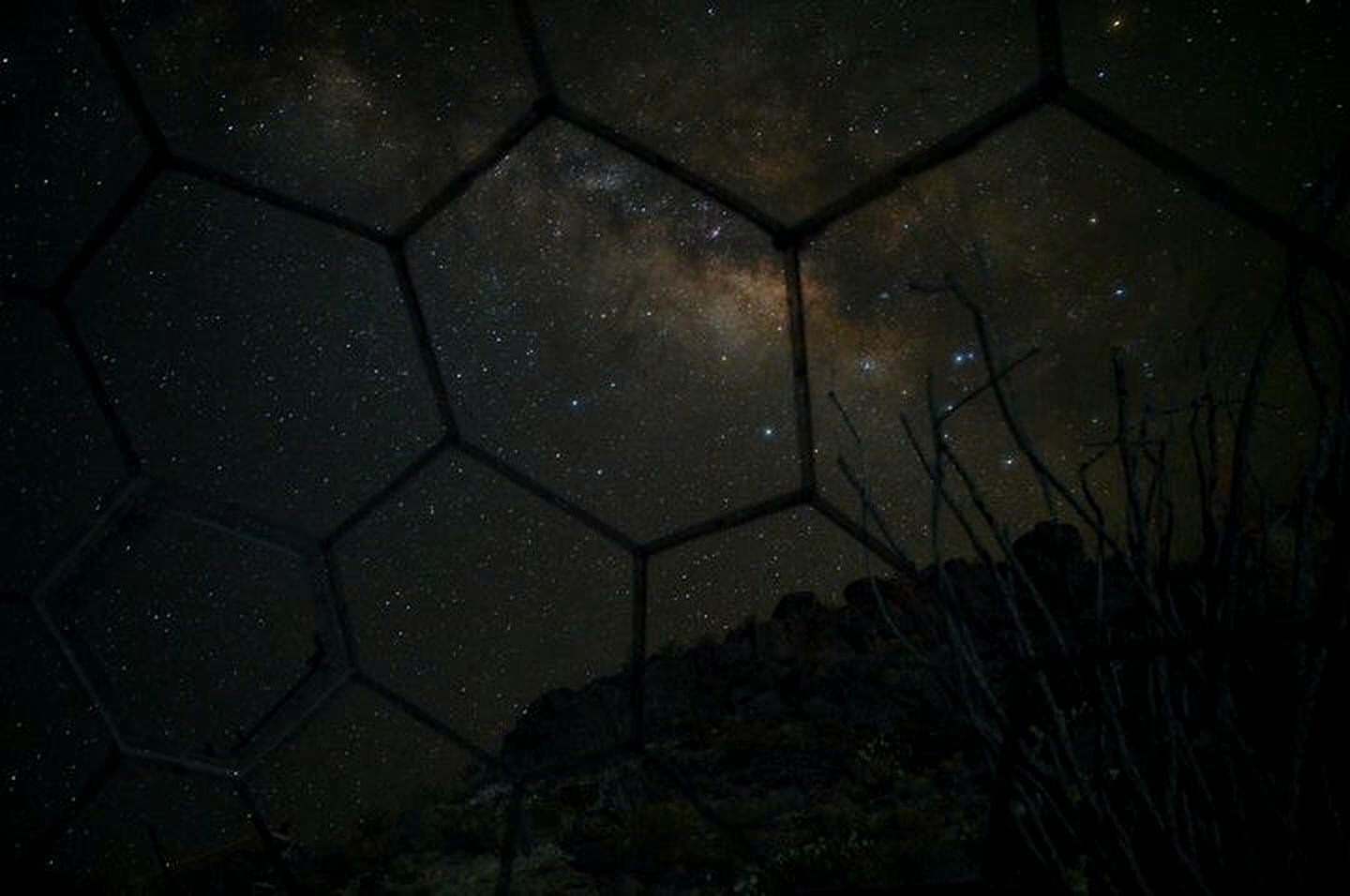 Space Pod 002 at Space Cowboys in Terlingua, TX