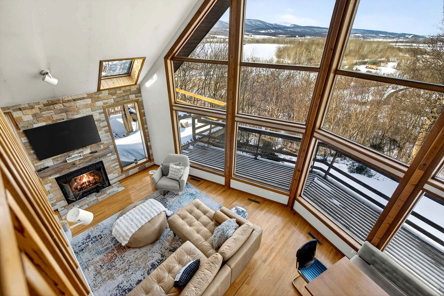 Modern Mountain Cabin with Hot Tub and Game Room Near Moorefield, West Virginia