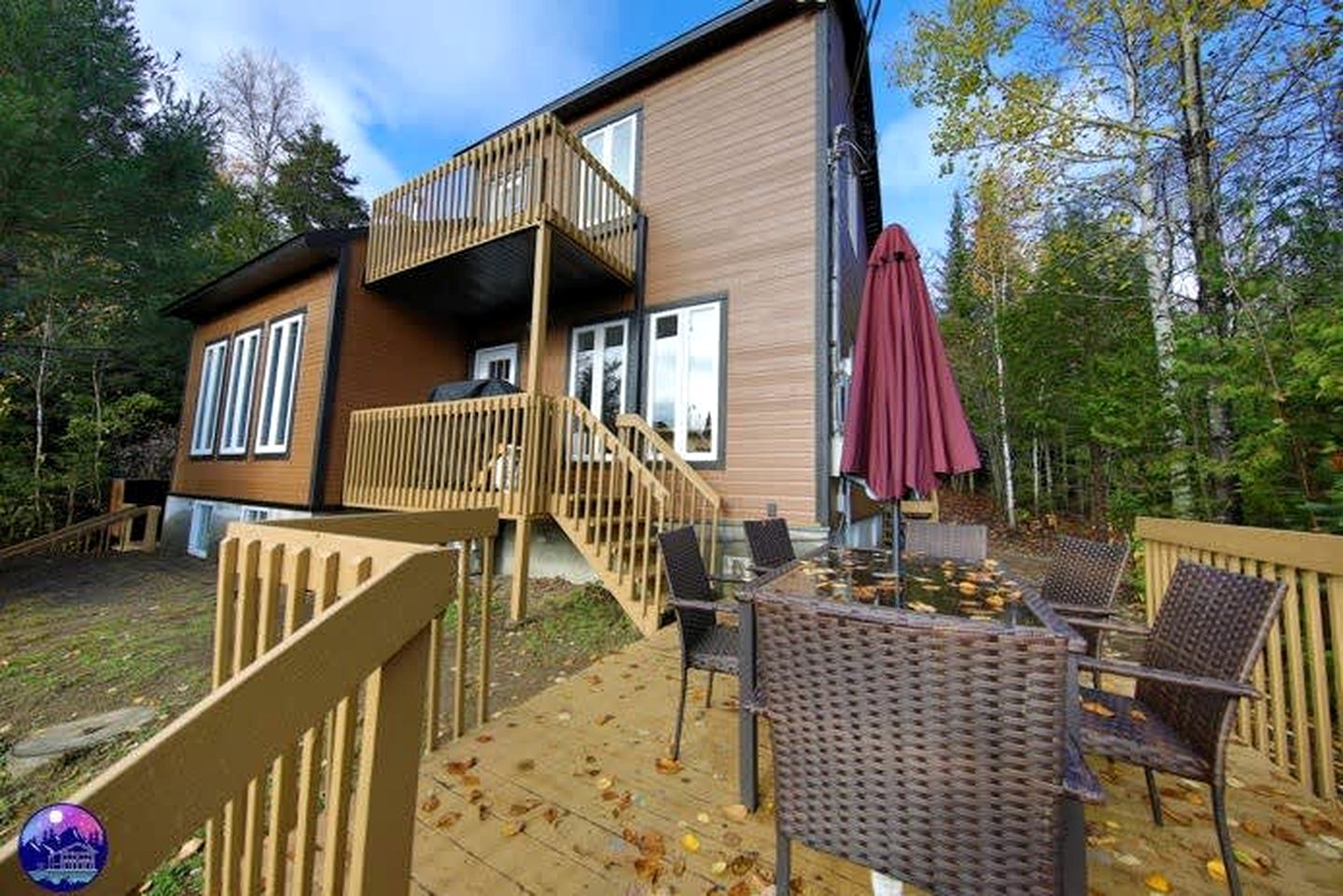 Cabins (Canada, Saint Come, Quebec)