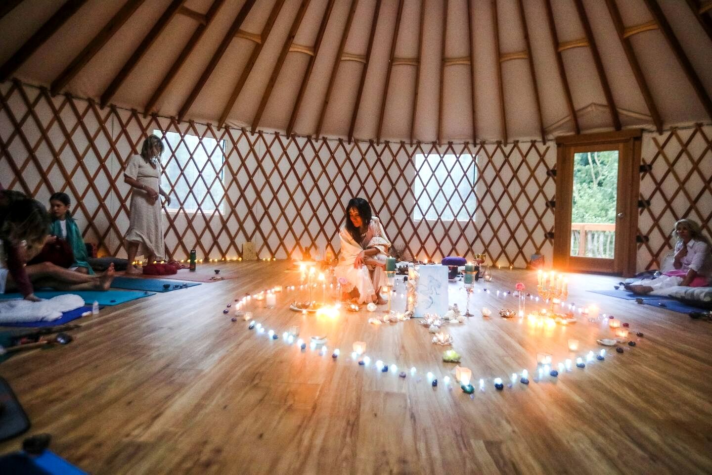 Amazing Yurt Ideal for a Secluded Scape in Hot Springs, North Carolina